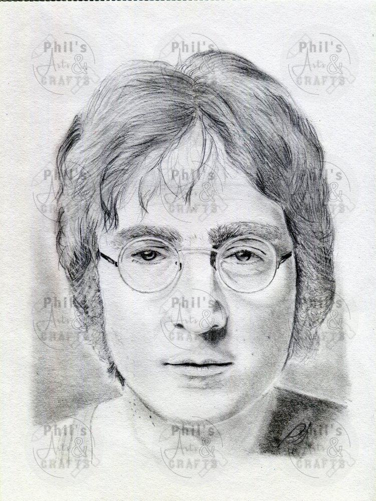 John Lennon | Print from Original Pencil Drawing