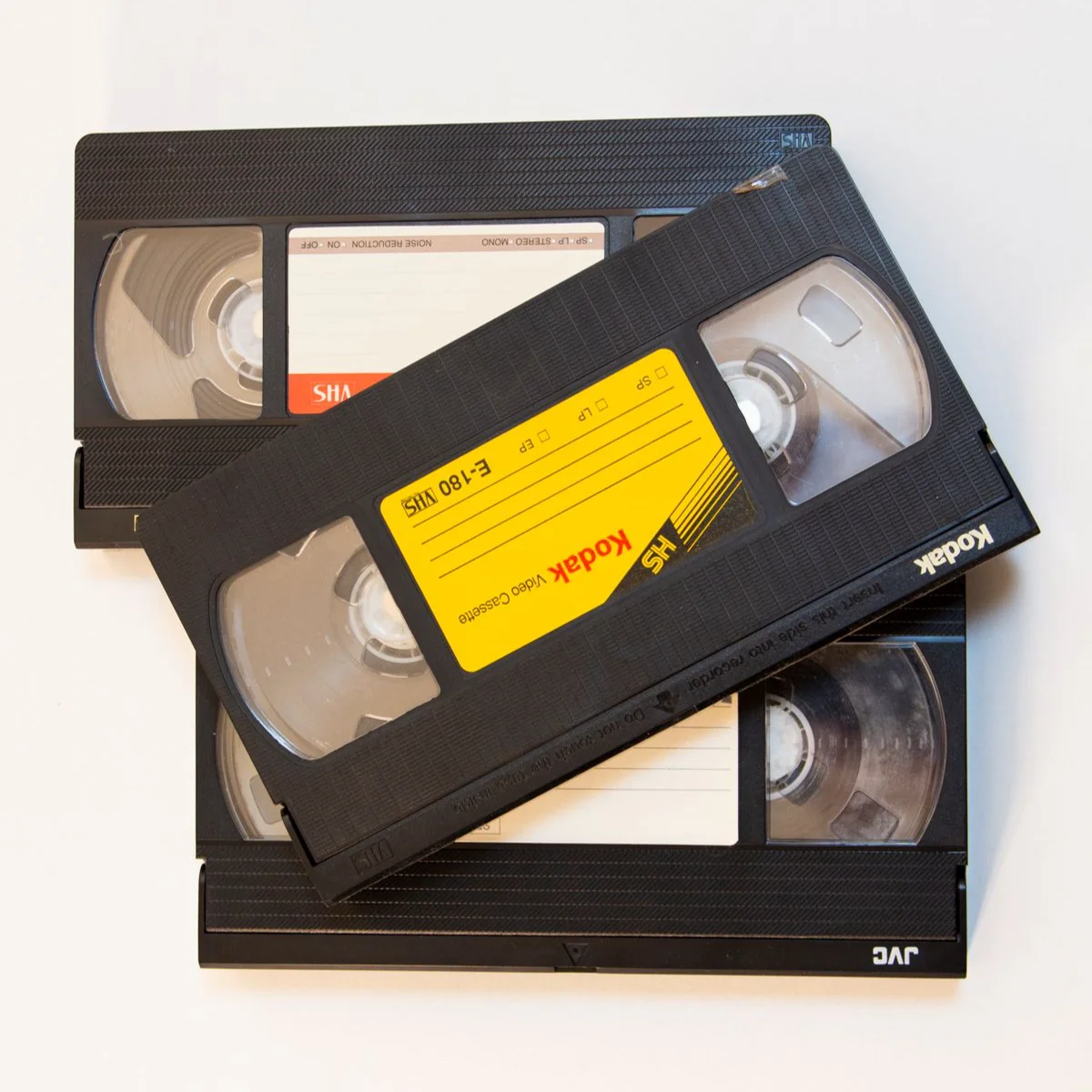 VHS video cassettes - media archiving