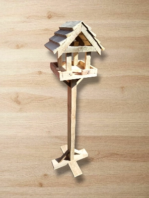handmade bird table